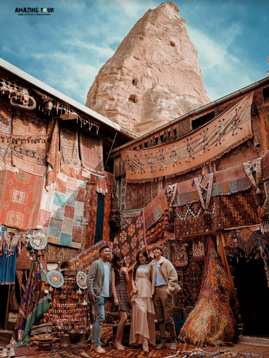 Làng dệt thảm nổi tiếng Goreme ở Cappadocia