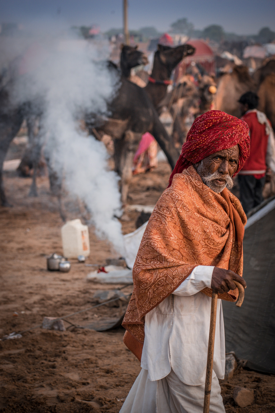 Một người Raika lớn tuổi (Ảnh: Vardan Sharma/Unsplash)
