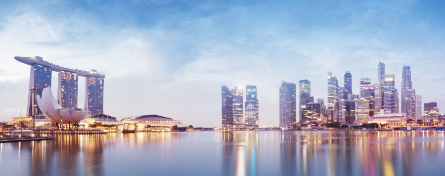 Singapore, thành phố hiện đại, văn minh, với tốc độ tăng trưởng kinh tế nhanh của Đông Nam Á.