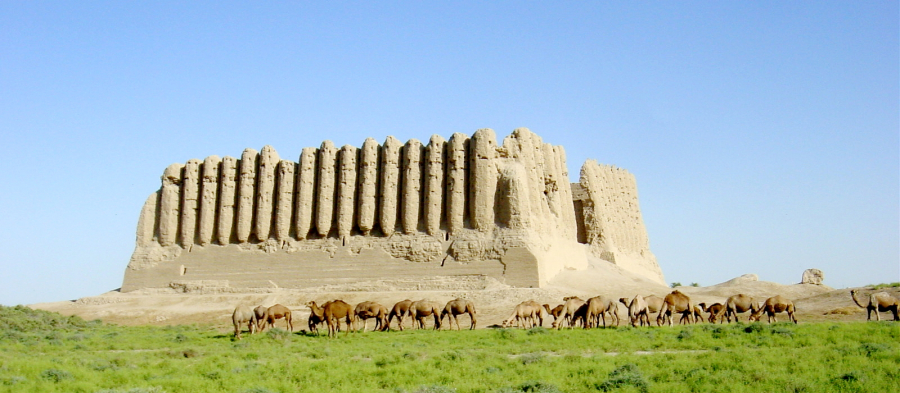Di tích Lesser Kyz Kala, dấu ấn của một thời kỳ lịch sử oai hùng của đất nước Turkmenistan.