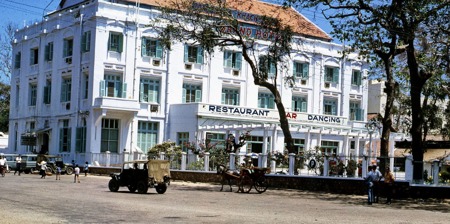 Grand Hotel trên đường Nguyễn Du, khách sạn lớn nhất Vũng Tàu trước năm 1975