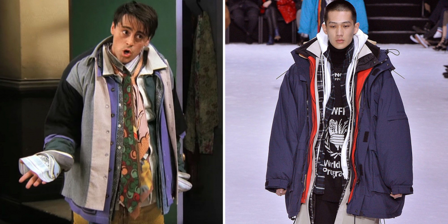 Phong cách của Joey đã truyền cảm hứng cho Balenciaga