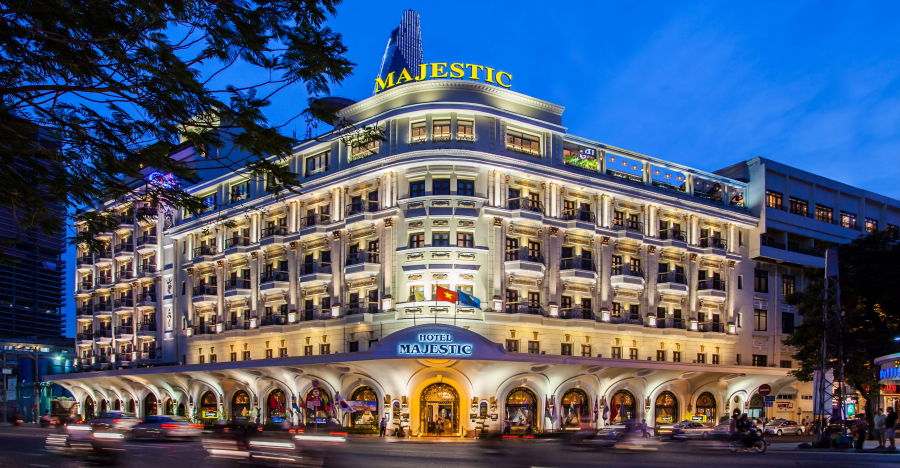 Khách sạn Majestic, một khách sạn lâu đời ở Sài Gòn
