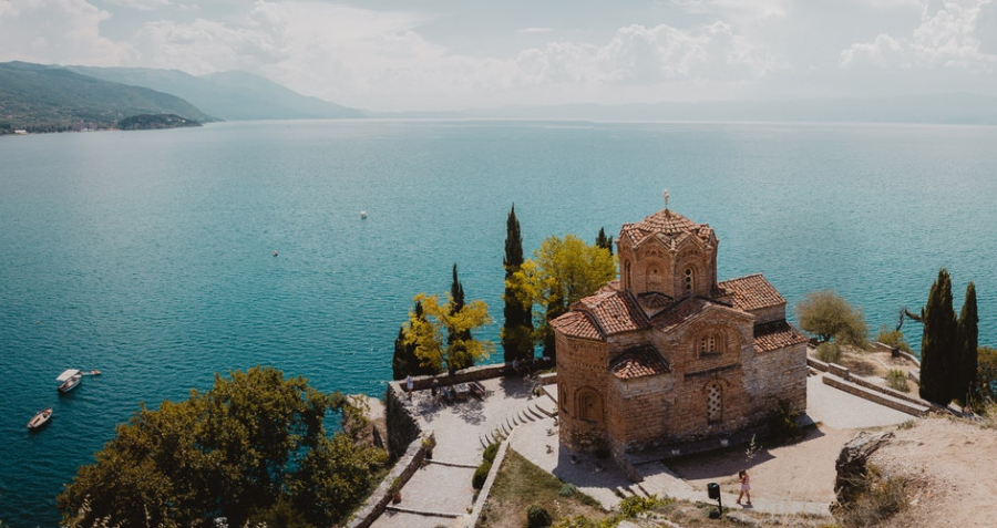 Vẻ đẹp hữu tình của hồ Ohrid (Macedonia)