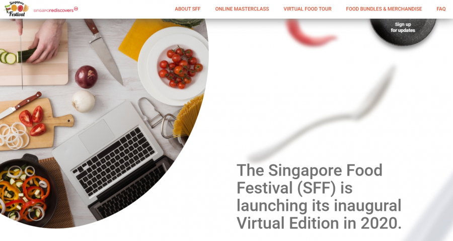 Lễ hội sẽ mang đến cho khán giả toàn cầu một chuỗi các tour ẩm thực trực tuyến