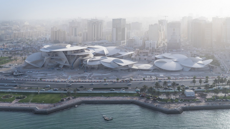 Toàn cảnh bảo tàng Quốc gia Qatar sắp ra mắt