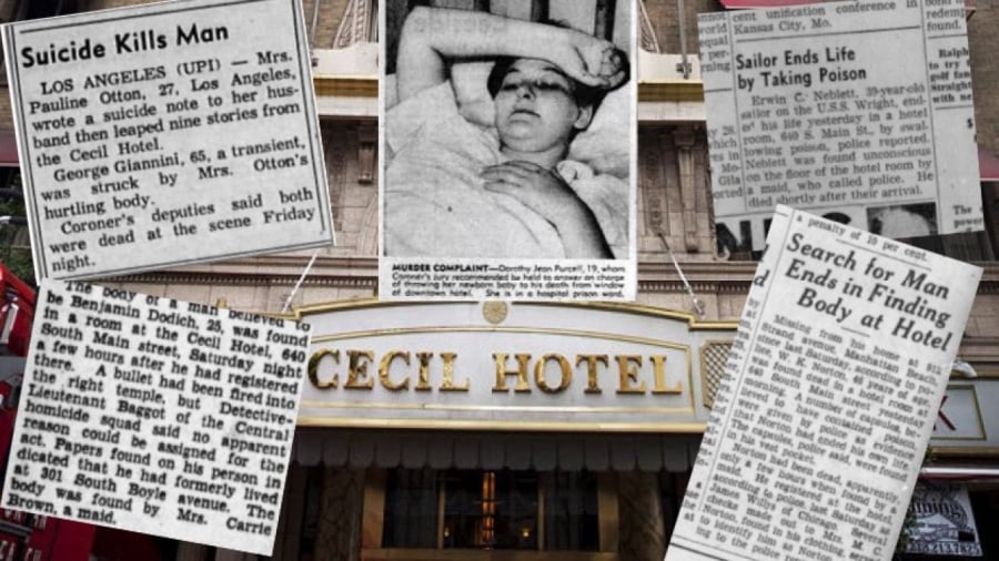 Khách sạn Cecil đã chứng kiến quá nhiều cái chết suốt lịch sử của mình
