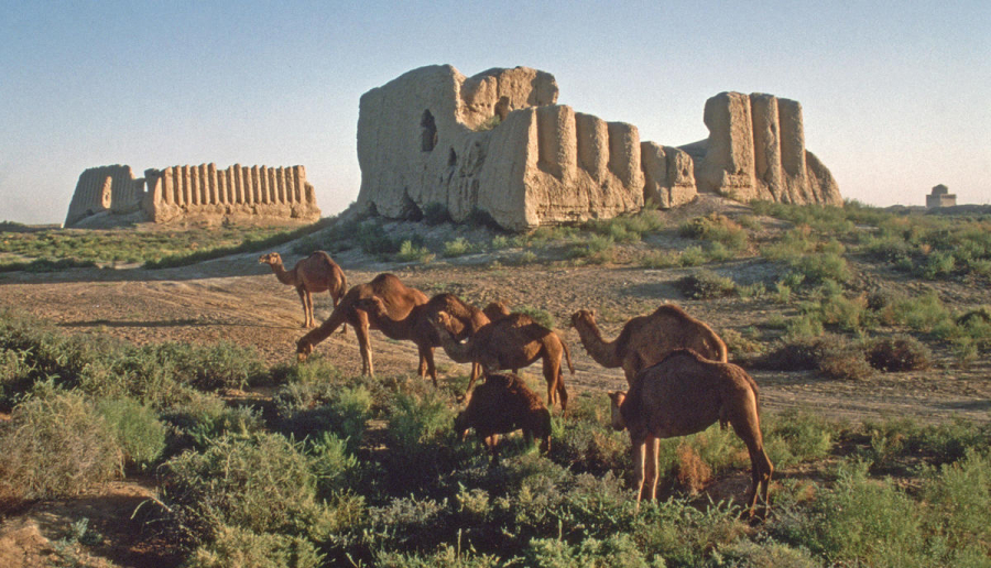 Cho đến ngày nay, trên khắp đất nước Turkmenistan vẫn còn tồn tại rất nhiều các di tích lịch sử về một thời kỳ hoàng kim của 