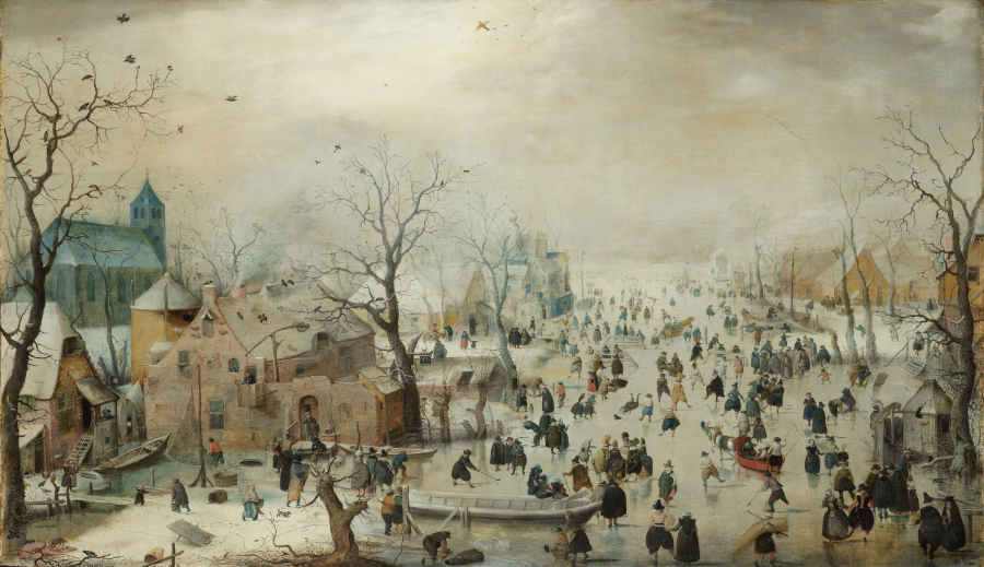 Những bức tranh phong cảnh mùa đông của Hendrick Avercamp