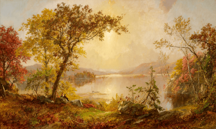 Hồ Greenwood (Jasper Francis Cropsey, 1875)