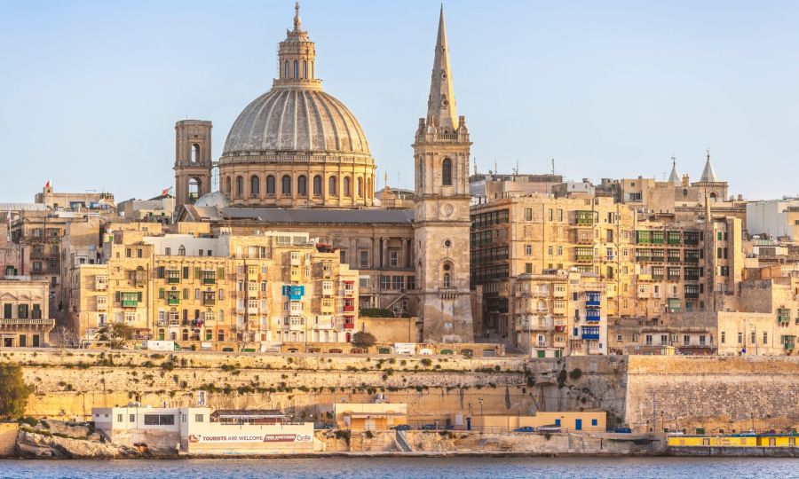 Đường chân trời Valletta được mệnh danh đẹp nhất châu Âu