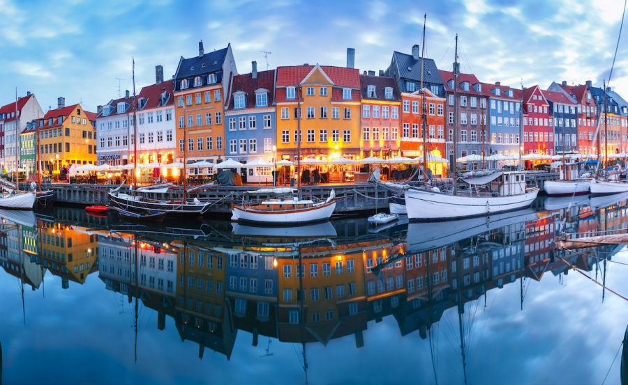 Thủ đô Copenhagen của Đan Mạch