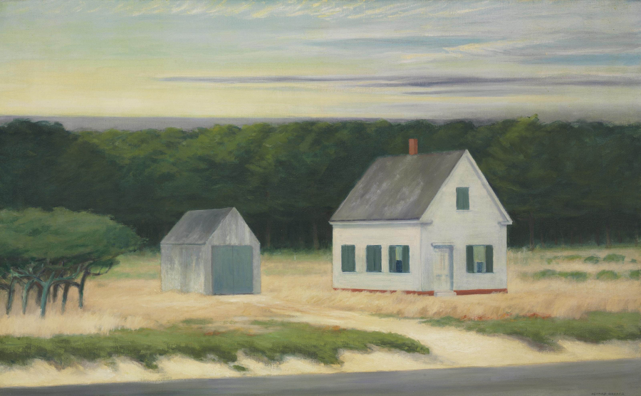 Tháng 10 ở Cape Cod (Edward Hopper, 1946)