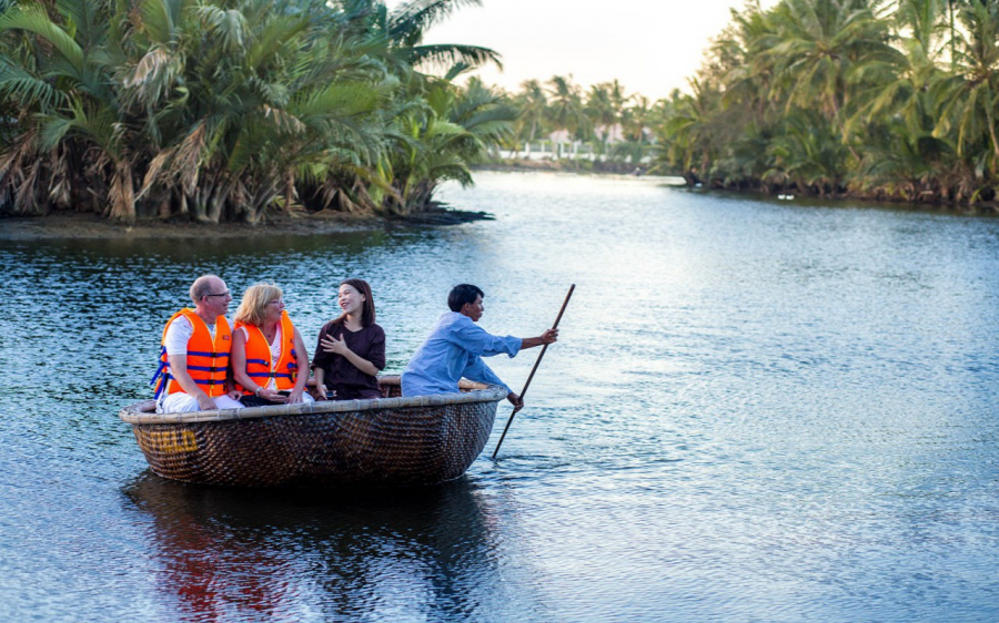 Rừng dừa Bảy Mẫu, điểm du lịch đặc biệt của làng Cẩm Thanh, Hội An.