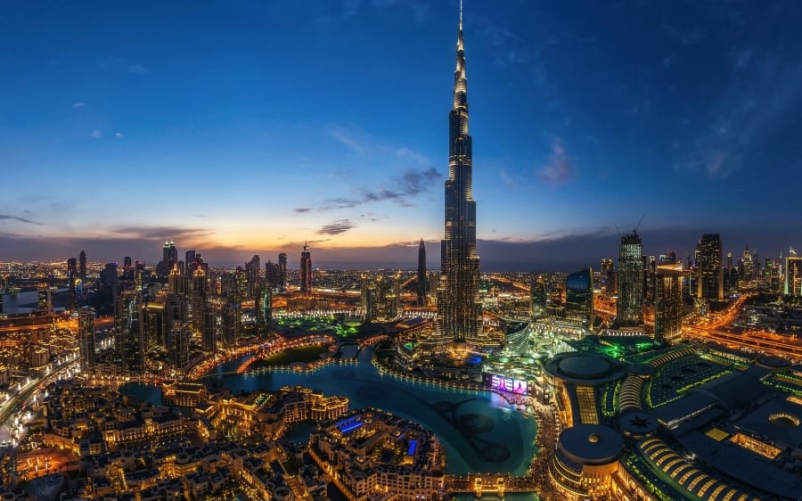 Khách sạn nằm gần tòa tháp cao nhất thế giới Burj Khalifa