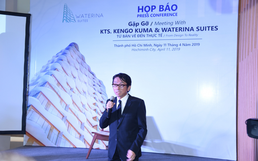 Tiến sĩ Tetsuo Kida, Tổng giám đốc Công ty TNHH Maeda Thiên Đức chia sẻ về quyết tâm kiến tạo Waterina Suites với chất lượng Nhật Bản