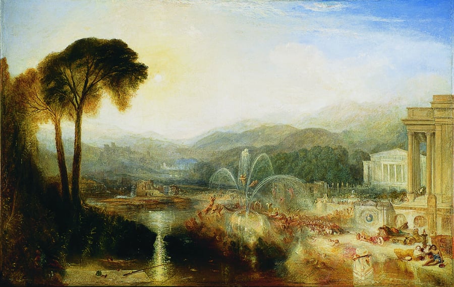 Suối nguồn lười biếng (J.M.W Turner, 1834)