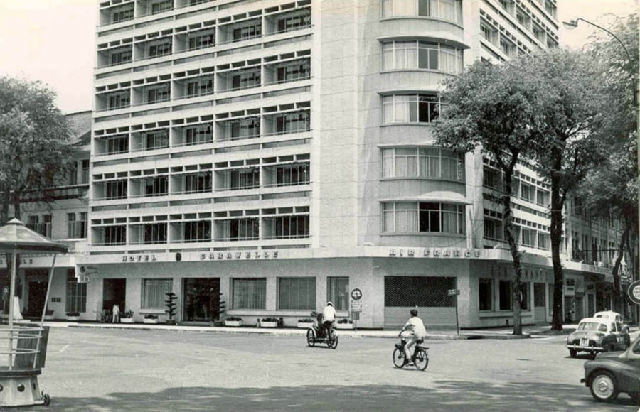 Hình ảnh của khách sạn Caravelle Saigon năm 1963