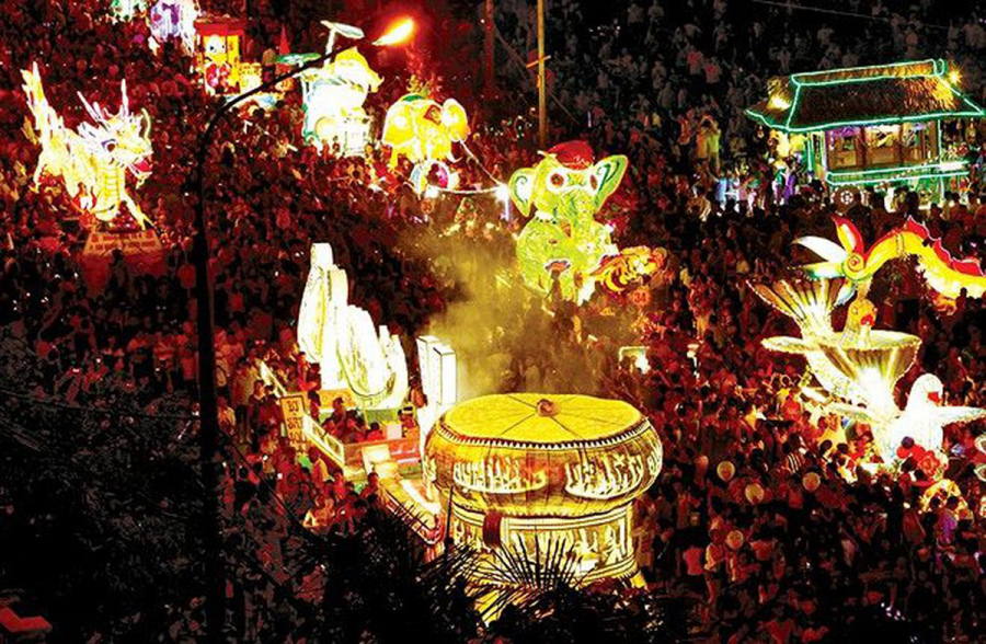 Trong nhiều năm trở lại đây, Lễ hội Thành Tuyên thu hút rất đông du khách thập phương tham dự