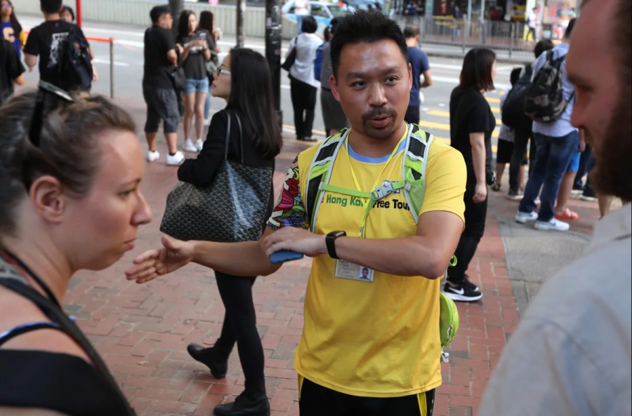 Michael Tsang Chi-fai - người sáng lập nên Hong Kong Free Tour