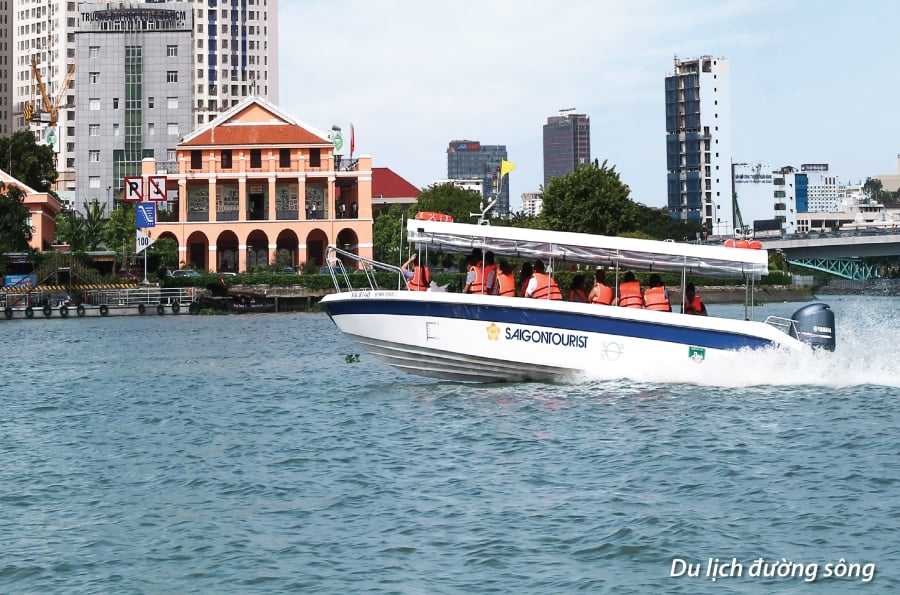 Saigontourist đang đẩy mạnh các tour du lịch đường sông