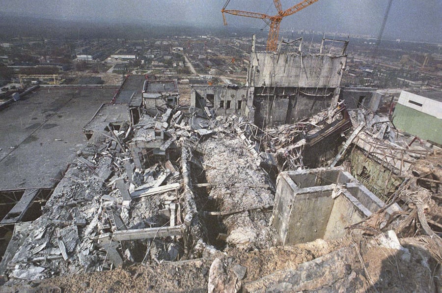 Một Chernobyl hoang tàn sau vụ thảm họa hạt nhân khủng khiếp xảy ra vào năm 1986