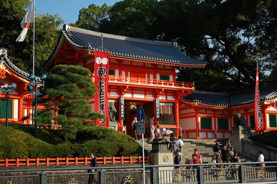 Đền Yasaka Jinja ở Gion