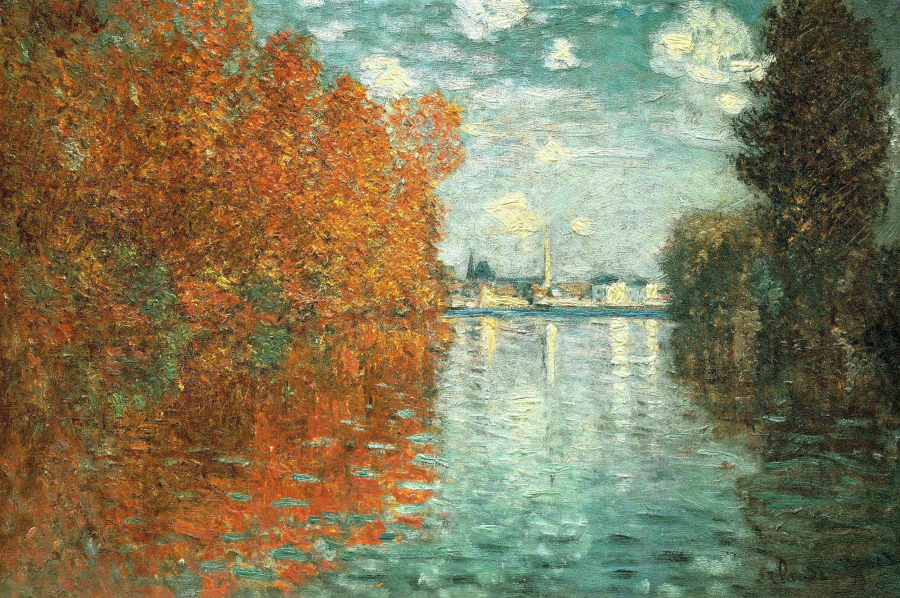 Hiệu ứng mùa thu ở Argenteuil (Claude Monet, 1873)