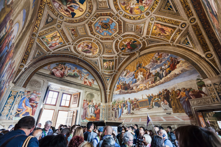 Năm 2019, các bảo tàng ở Vatican trung bình đón khoảng 23.000 lượt khách mỗi ngày