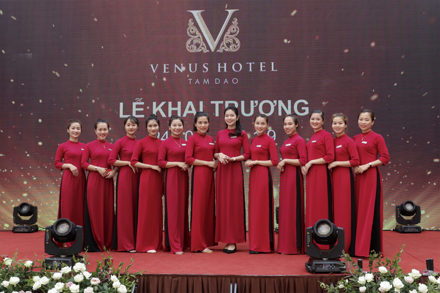 Hình ảnh trong lễ khai trương Venus Hotel