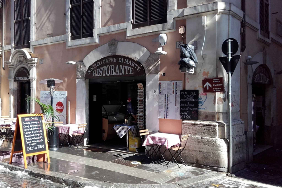 Hình ảnh bên ngoài nhà hàng  Antico Caffè di Marte
