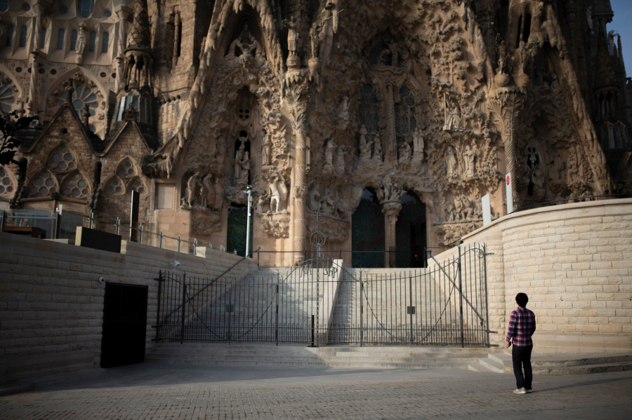 Vương cung thánh đường Sagrada Família ở Barcelona, Tây Ban Nha