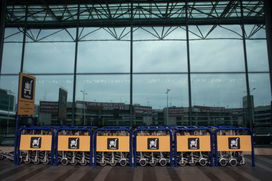 Terminal 1 ở sân bay quốc tế Leonardo Da Vinci, Rome