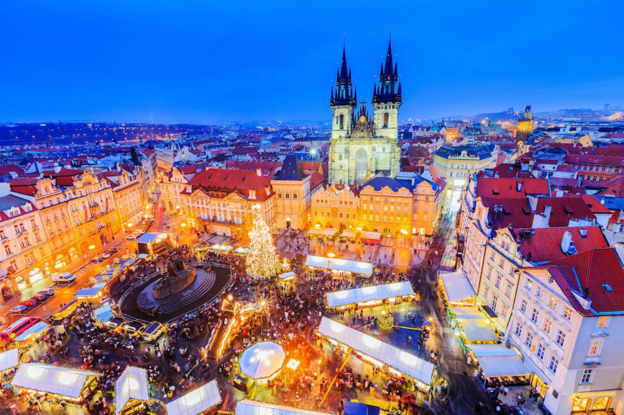 Chợ Giáng sinh Praha