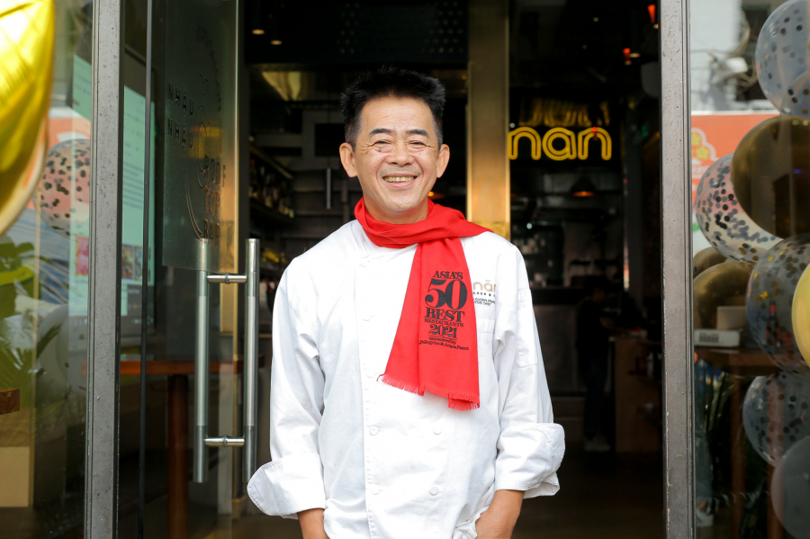 Ông Peter Cuong Franklin - người sáng lập nhà hàng Anan Saigon. Ảnh: Anan Saigon