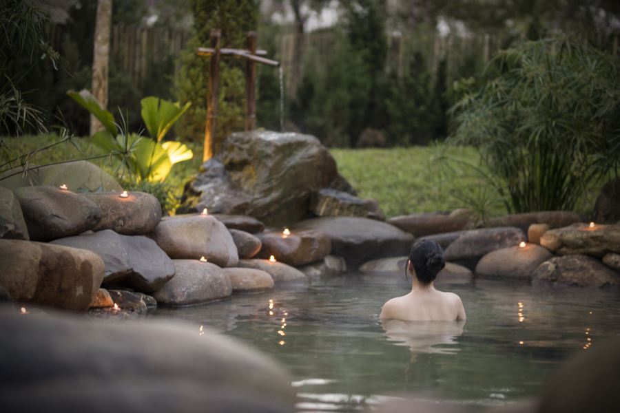 Onsen tại Alba Wellness Resort, Huế