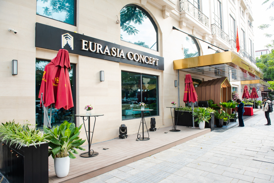 Showroom Eurasia Concept tại Hà Nội sẽ là cầu nối giữa giới mộ điệu thủ đô và các vùng lân cận với tinh hoa của ngành nội thất thế giới