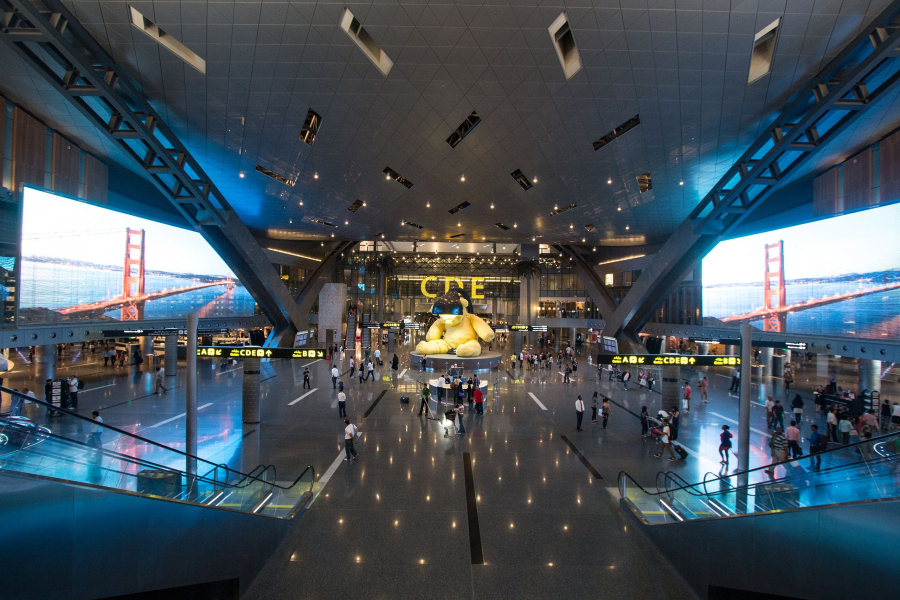 Sân bay quốc tế Hamad, Doha, Qatar đứng đầu danh sách