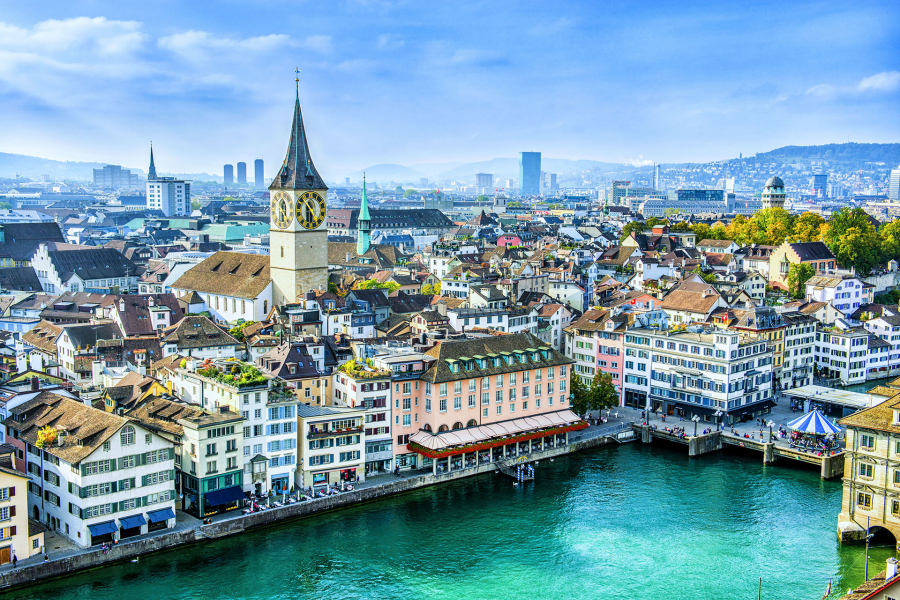 Theo Deutsche Bank, Zurich là thành phố đáng sống nhất trên hành tinh