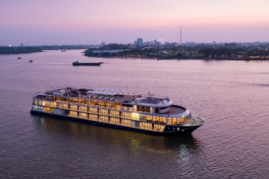 Victoria Mekong là một trong những du thuyền cao cấp đầu tiên xuất phát từ Cần Thơ đến Phnom Penh