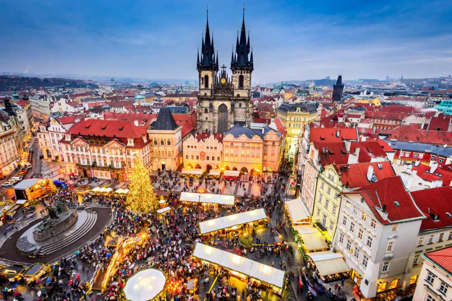 Chợ Giáng sinh Prague (Séc)