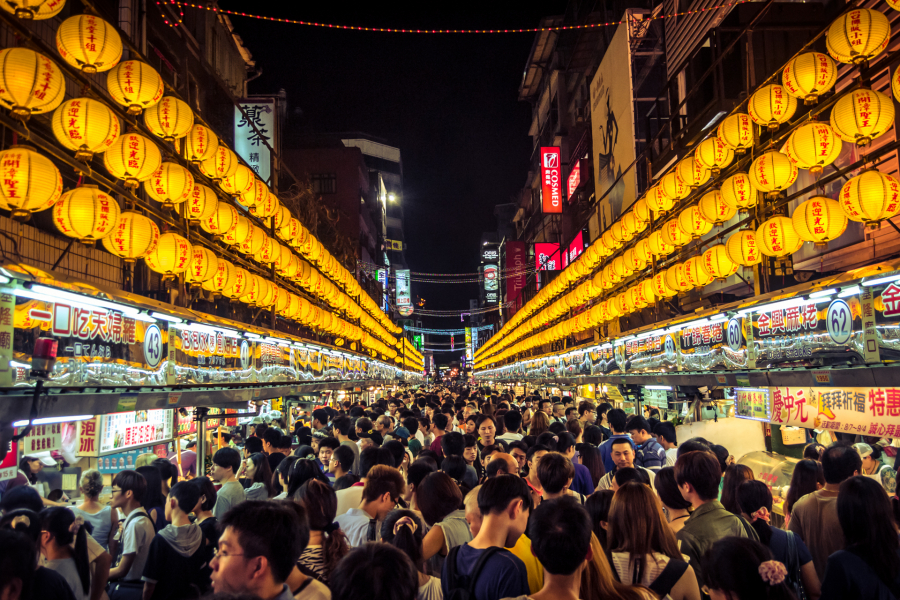 Khu chợ đêm nổi tiếng của Đài Loan