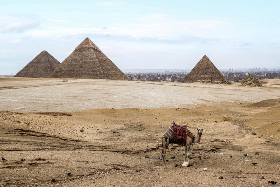 Kim tự tháp AI Cập hoàn toàn vắng bóng du khách