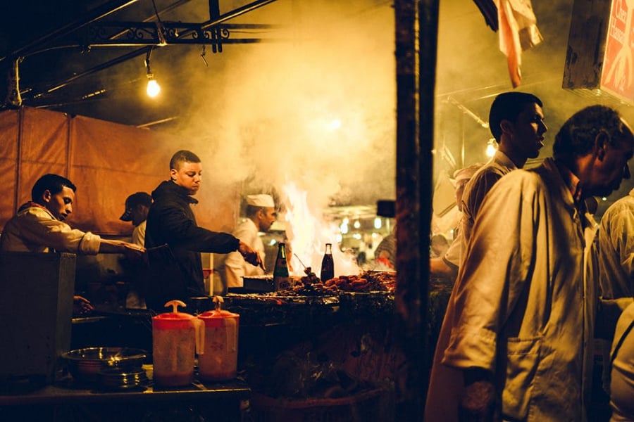 Chợ đêm Tangier