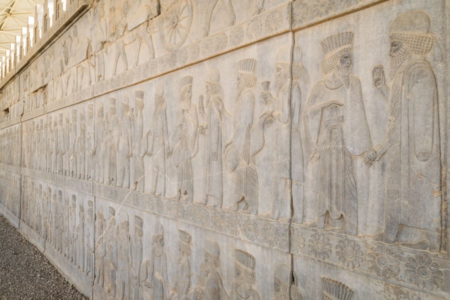 Những bức phù điêu sống động ở Persepolis