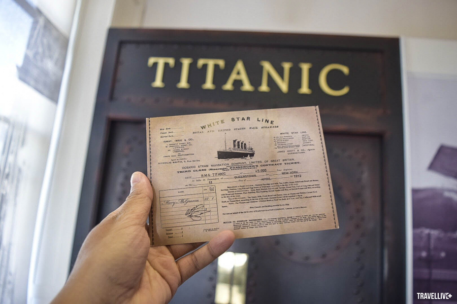 Vé đi tour trải nghiệm Titanic