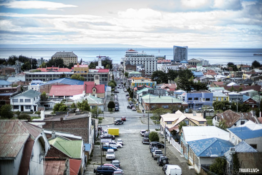 Thành phố Punta Arenas ở phía nam Chile.