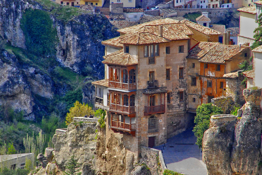 Ngôi nhà treo, ở tỉnh Cuenca, Tây Ban Nha