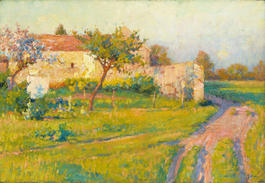 Mùa xuân ở Pháp (Robert William Vonnoh, 1890)