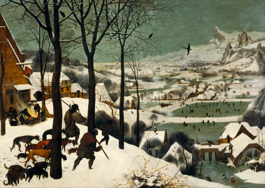 Những người thợ săn trong tuyết (Pieter Bruegel Lớn, 1565)